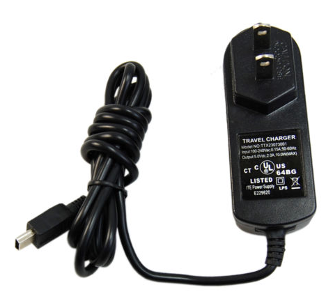 NEW HQRP Wall 605 705 GPS AC Adapter Power Cord Replacement for Garmin Edge 500